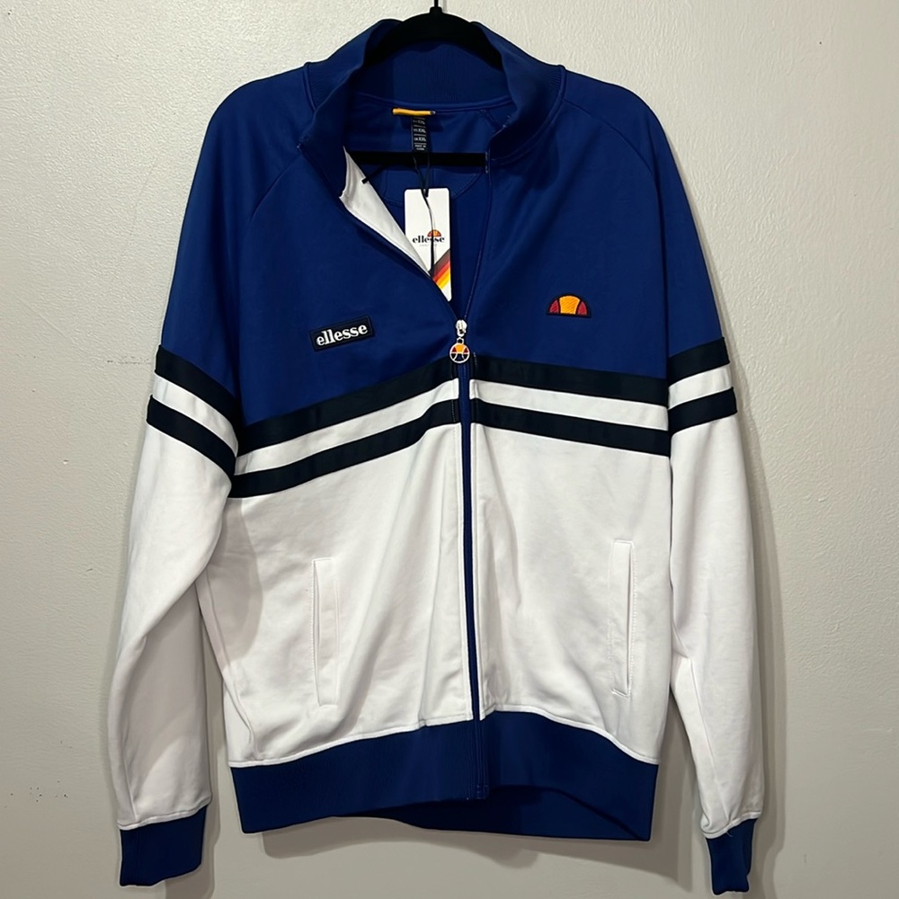 XXL Blue and White Ellesse Jacket